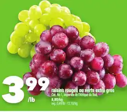Marche Ami RAISINS ROUGES OU VERTS EXTRA GROS offer