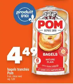 Marche Ami bagels tranchés Pom offer
