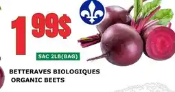 Marches Tau BETTERAVES BIOLOGIQUES offer