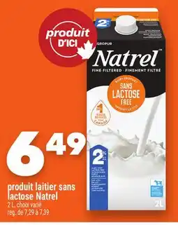 Marche Ami Produit laitier sans lactose Natrel offer