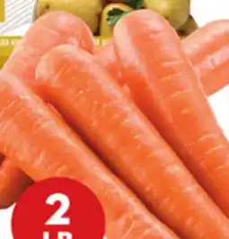 Giant Tiger 2 lb carrots or yellow onions offer