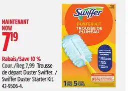 Canadian Tire Swiffer Duster Starter Kit offer