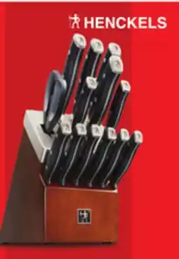 Canadian Tire HENCKELS 14-Pc Self-Sharpening Knife Block Set offer