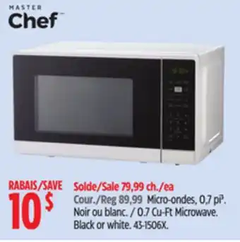 Canadian Tire MasterChef 0.7 Cu-Ft Microwave offer
