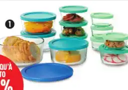 Canadian Tire 24-Pc Glass Food Storage Set offer
