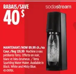 Canadian Tire Terra Sparkling Water Maker offer