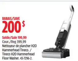 Canadian Tire Tineco H2O Hammerhead Floor Washer offer