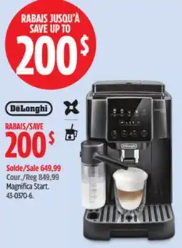 Canadian Tire DELONGHI Magnifica Start offer