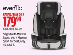 Canadian Tire Evenflo Maestro Sport Car Seat offer
