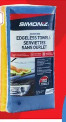 Canadian Tire Simoniz Edgeless Microfibre Cloths offer
