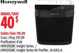 Canadian Tire Honeywell HPA5150BC Insight Series Air Purifier offer