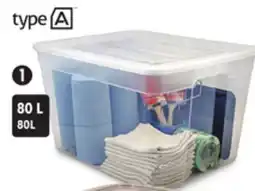 Canadian Tire Clear Wheeled Tote offer