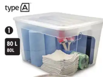 Canadian Tire Clear Wheeled Tote offer