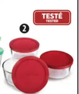 Canadian Tire Anchor 6-Pc Glass 4-Cup Food Storage Set offer