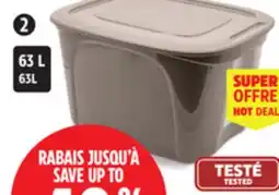 Canadian Tire Type A Stackable Storage Tote offer