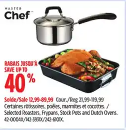 Canadian Tire Selected Roasters, Frypans, Stock Pots and Dutch Ovens offer