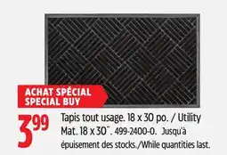 Canadian Tire Utility Mat offer
