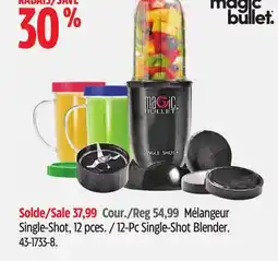 Canadian Tire Magic Bullet 12-Pc Single-Shot Blender offer