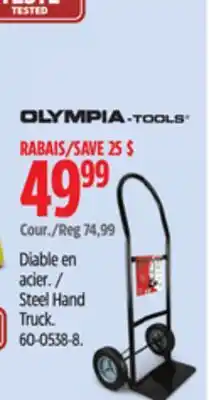 Canadian Tire Olympia Steel Hand Truck offer