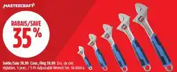 Canadian Tire 5-Pc Adjustable Wrench Set offer