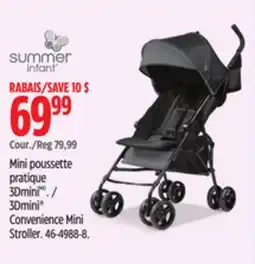 Canadian Tire Summer by Ingenuity 3Dmini Convenience Mini Stroller offer