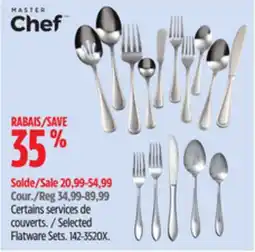 Canadian Tire MASTER Chef Selected Flatware Sets offer