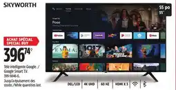 Canadian Tire SKYWORTH Google Smart TV offer