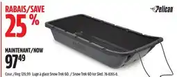 Canadian Tire Pelican Snow Trek 60 Ice Sled offer