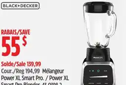 Canadian Tire Black & Decker Power XL Smart Pro Blender offer