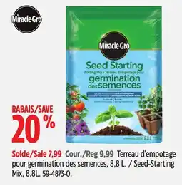 Canadian Tire Miracle-Go Seed-Starting Mix offer