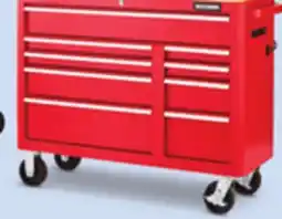 Canadian Tire MAXIMUM 47˝ 9-Drawer Tool Cabinet with Built-In Power Bar and USB offer