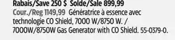 Canadian Tire Champion 7000W/8750W Gas Generator with CO Shield offer