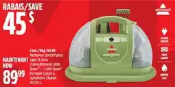 Canadian Tire Bissell Little Green Portable Carpet & Upholstery Cleaner offer