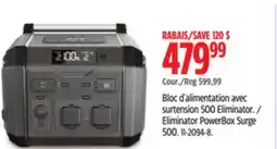 Canadian Tire MotoMaster Eliminator PowerBox Surge 500 offer