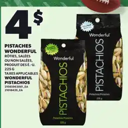 Provigo WONDERFUL PISTACHIOS offer
