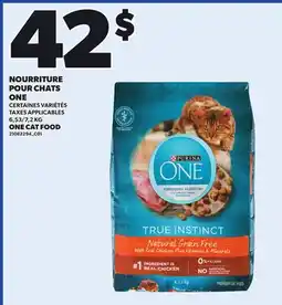 Provigo ONE CAT FOOD, 6,53/7 offer