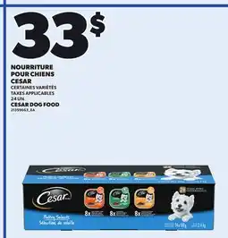 Provigo CESAR DOG FOOD, 24 UN offer