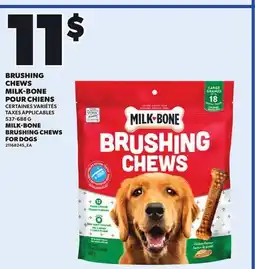 Provigo MILK-BONE BRUSHING CHEWS FOR DOGS offer