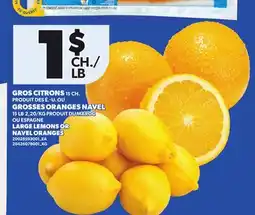Provigo LARGE LEMONS OR NAVEL ORANGES offer