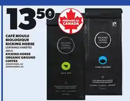Provigo KICKING HORSE ORGANIC GROUND COFFEE offer