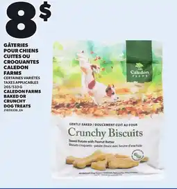 Provigo CALEDON FARMS BAKED OR CRUNCHY DOG TREATS, 265/533 G offer