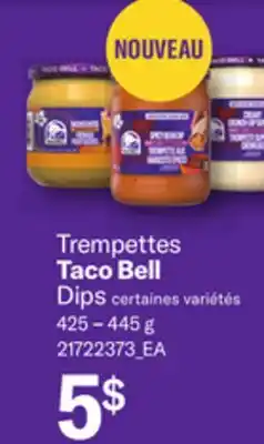 Provigo TACO BELL DIPS offer