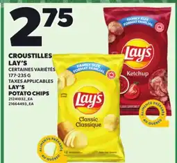 Provigo LAY'S POTATO CHIPS offer