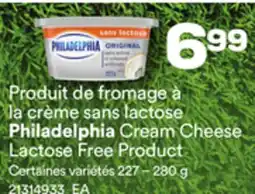 Provigo PHILADELPHIA CREAM CHEESE LACTOSE FREE PRODUCT offer