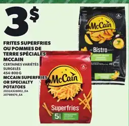 Provigo MCCAIN SUPERFRIES OR SPECIALTY POTATOES offer
