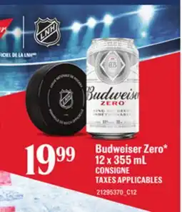 Provigo BUDWEISER ZERO offer