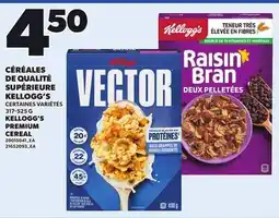 Provigo KELLOGG'S PREMIUM CEREAL offer