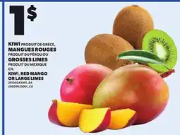 Provigo KIWI, RED MANGO OR LARGE LIMES offer