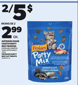 Provigo FRISKIES PARTY MIX CAT TREATS offer