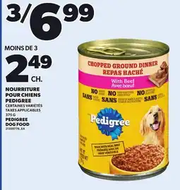 Provigo PEDIGREE DOG FOOD offer